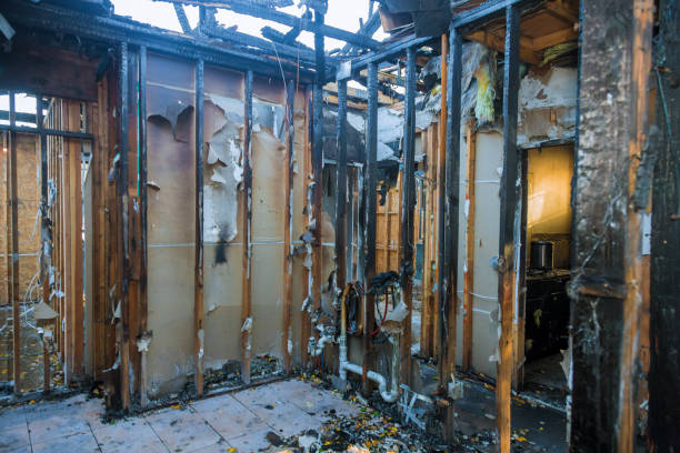 Professional Fire Damage Removal technician working in Tigard, OR